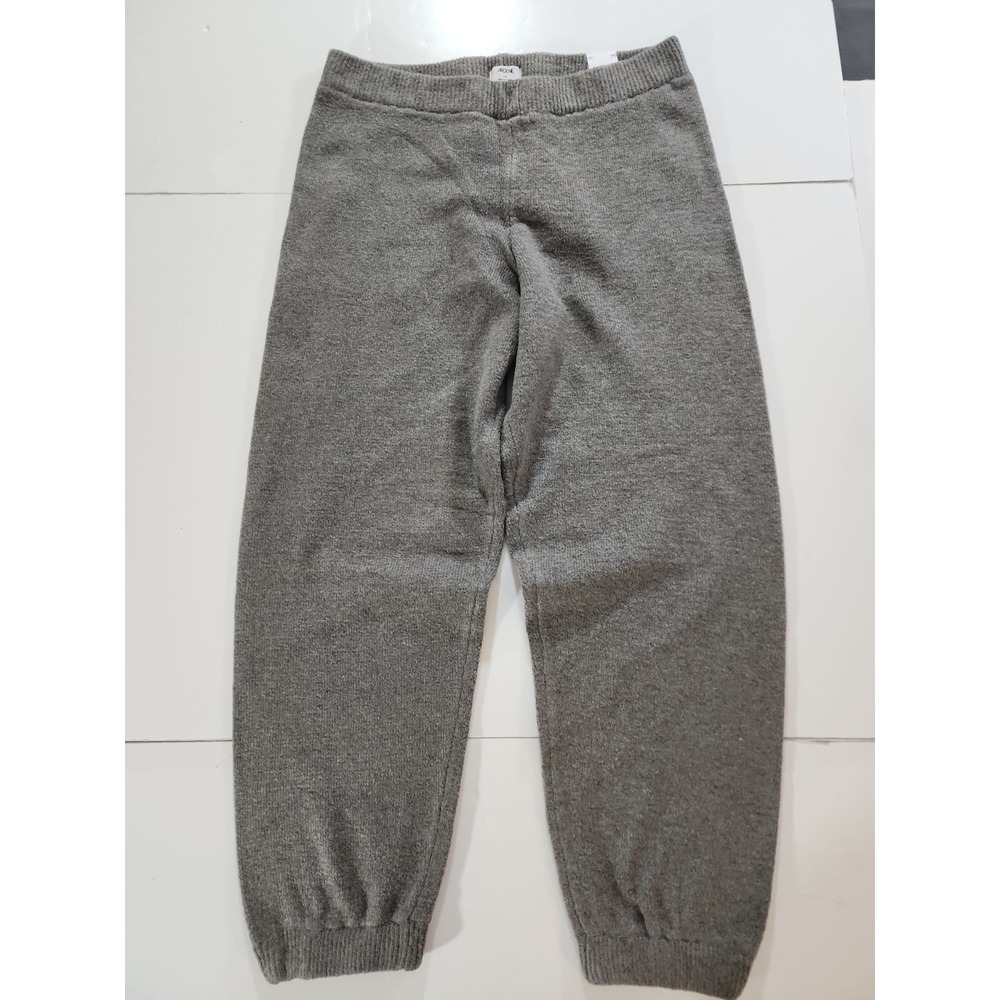 Ardene Boyfriend‎ Jogger Pants Womens L Grey Knit Soft Lounge Sweatpants NWT